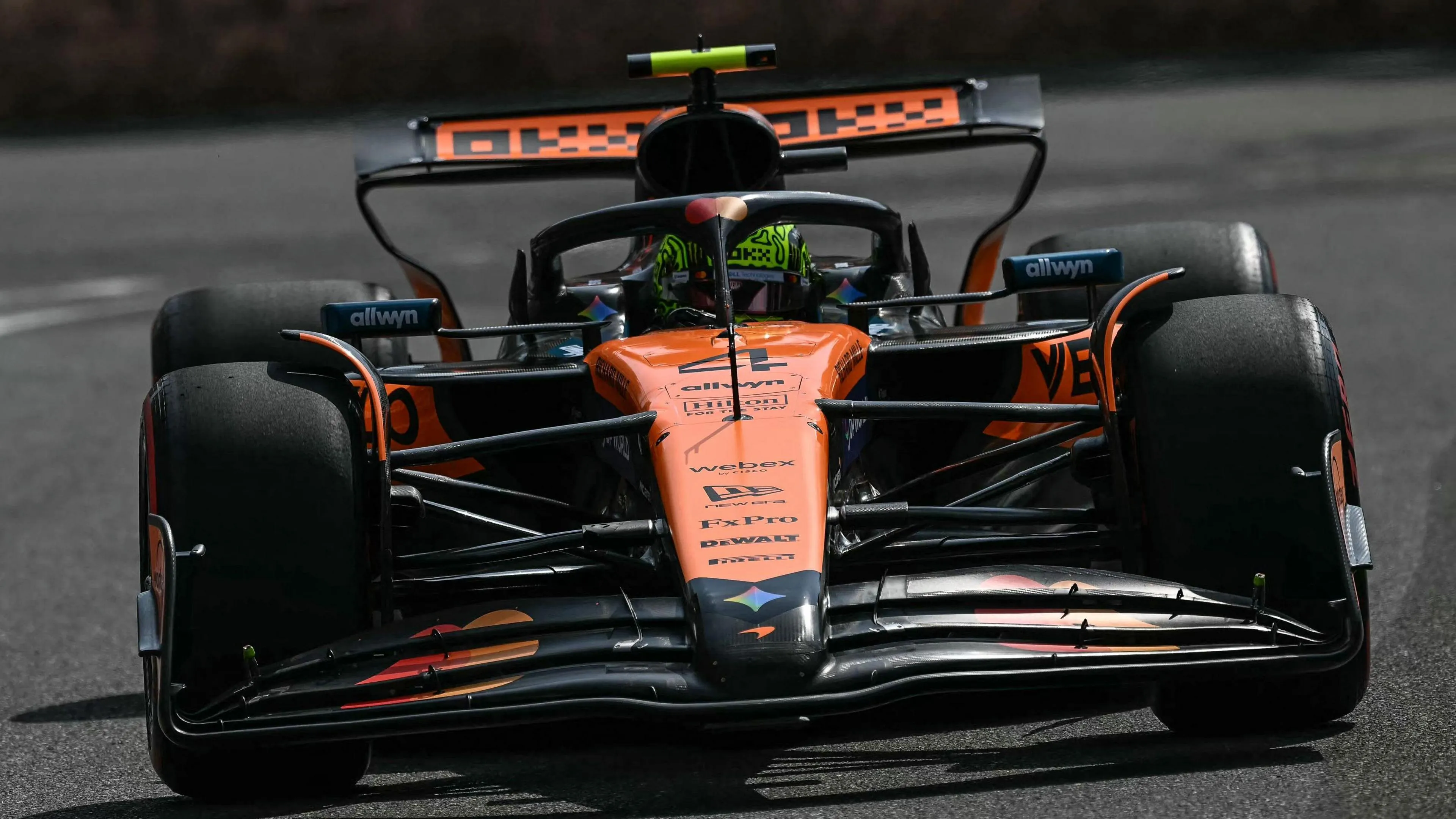 Norris Tops Oscar Piastri in Azerbaijan FP1